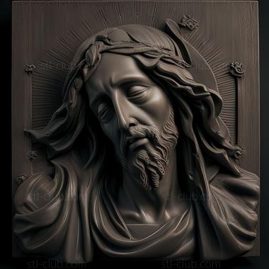 3D model st jesus (STL)